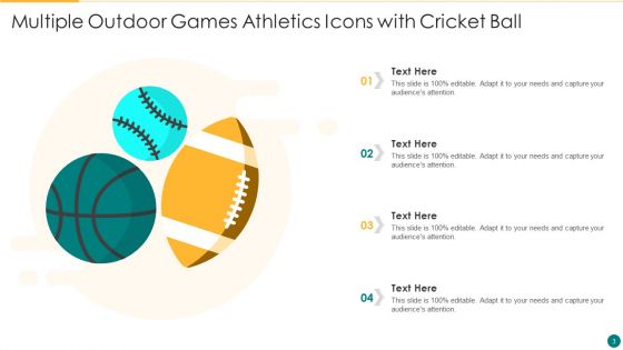 Athletics Icons Ppt PowerPoint Presentation Complete With Slides