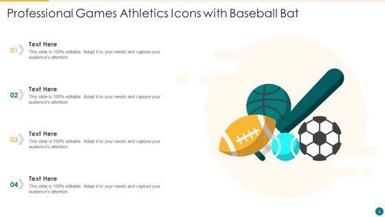 Athletics Icons Ppt PowerPoint Presentation Complete With Slides