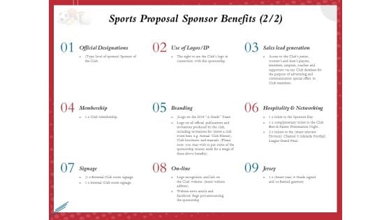 Athletics Sponsorship Sports Proposal Sponsor Benefits Sales Ppt PowerPoint Presentation Show Example Topics PDF