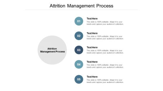 Attrition Management Process Ppt PowerPoint Presentation Show Graphics Template