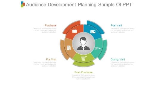 Audience Development Planning Sample Of Ppt