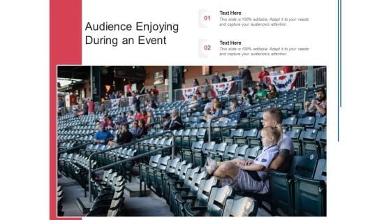 Audience Enjoying During An Event Ppt PowerPoint Presentation Gallery Guide PDF