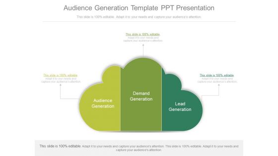 Audience Generation Template Ppt Presentation