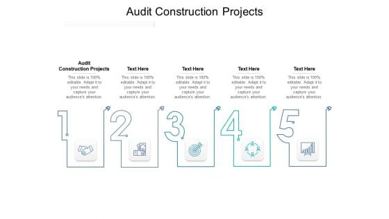 Audit Construction Projects Ppt PowerPoint Presentation Gallery Template Pdf