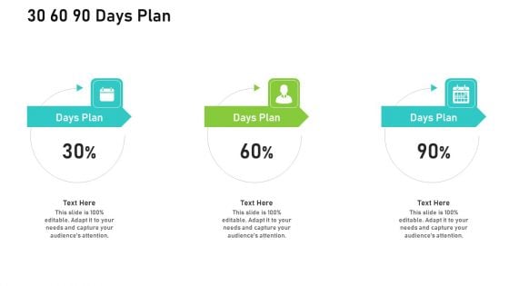 Audit For Financial Investment 30 60 90 Days Plan Template PDF