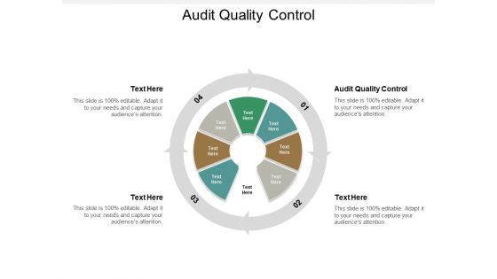 Audit Quality Control Ppt PowerPoint Presentation Show Infographic Template Cpb