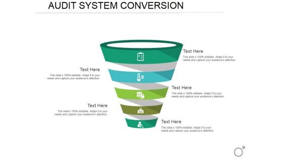 Audit System Conversion Ppt PowerPoint Presentation File Demonstration