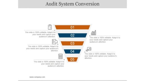 Audit System Conversion Ppt PowerPoint Presentation Model