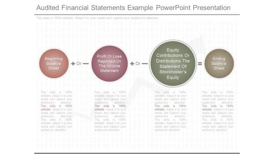 Audited Financial Statements Example Powerpoint Presentation