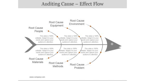 Auditing Cause Effect Flow Ppt PowerPoint Presentation Slides