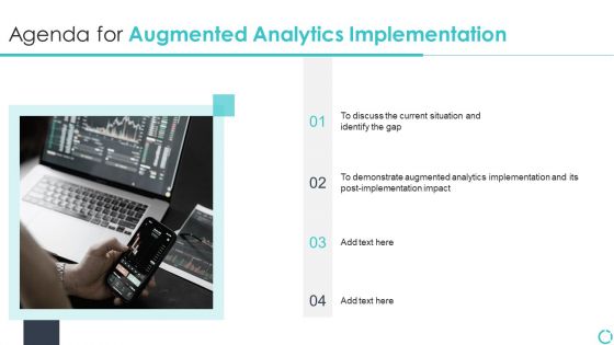 Augmented Analytics Implementation IT Agenda For Augmented Analytics Implementation Themes PDF