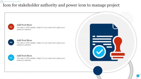 Authority And Power Icon Ppt PowerPoint Presentation Complete With Slides