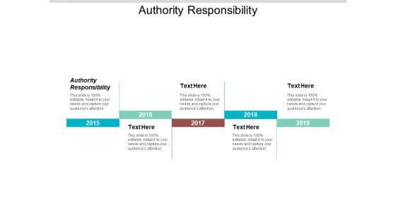 Authority And Responsibility Ppt PowerPoint Presentation Professional Demonstration Cpb