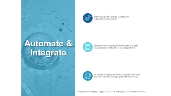 Automate And Integrate Ppt PowerPoint Presentation Layouts Inspiration Automate And Integrate Ppt PowerPoint Presentation Layouts Inspiration