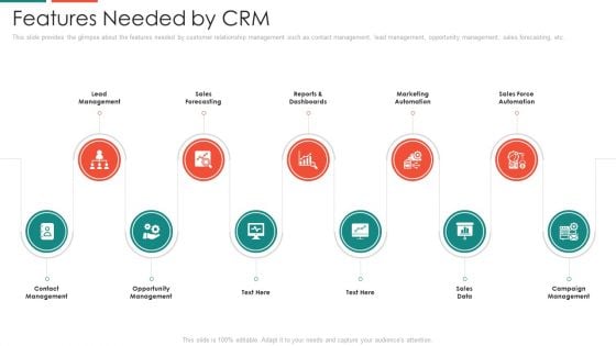 Automate Customer Relationship Management Features Needed By Crm Graphics PDF
