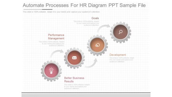 Automate Processes For Hr Diagram Ppt Sample File