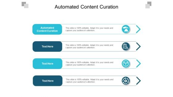 Automated Content Curation Ppt PowerPoint Presentation Slides Clipart Images Cpb