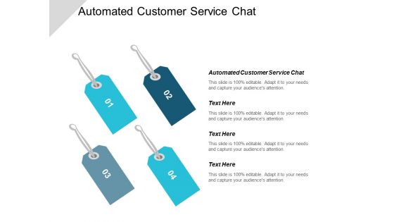 Automated Customer Service Chat Ppt Powerpoint Presentation File Elements Cpb