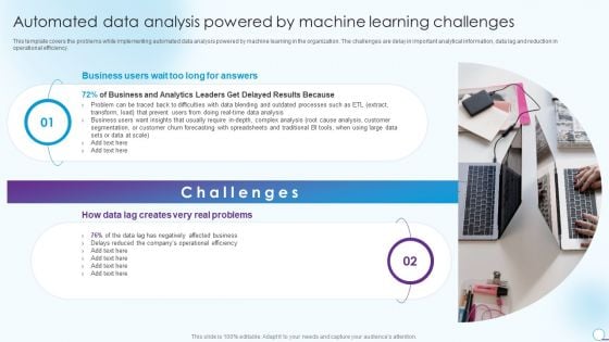 Automated Data Analysis Powered By Machine Learning Challenges Ideas PDF