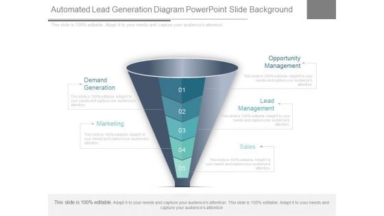 Automated Lead Generation Diagram Powerpoint Slide Background Automated Lead Generation Diagram Powerpoint Slide Background