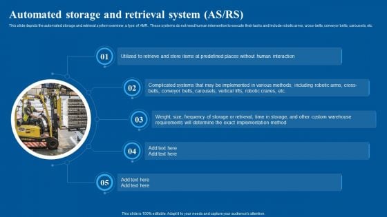 Automated Storage And Retrieval System AS RS Formats PDF