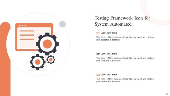 Automated Testing Framework Ppt PowerPoint Presentation Complete Deck With Slides Slide23