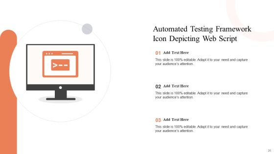 Automated Testing Framework Ppt PowerPoint Presentation Complete Deck With Slides Slide25