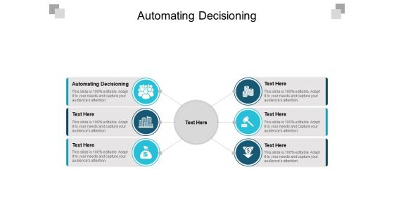 Automating Decisioning Ppt PowerPoint Presentation Infographic Template Clipart Cpb