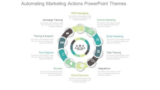 Automating Marketing Actions Powerpoint Themes