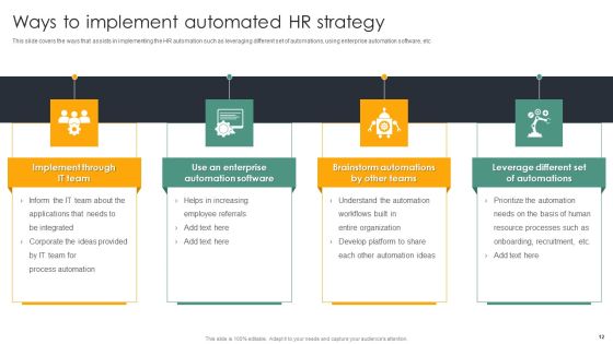 Automating Recruitment Process Ppt PowerPoint Presentation Complete Deck With Slides Slide12
