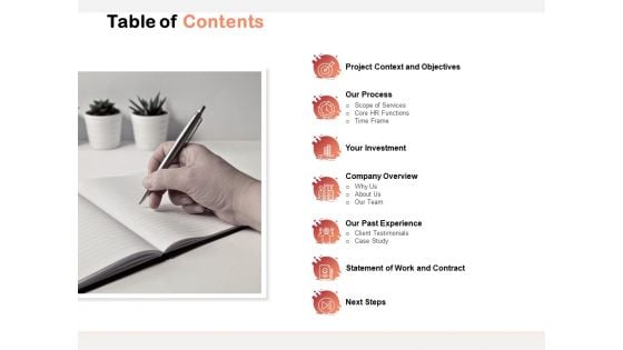 Automation Of HR Process Services Table Of Contents Ppt PowerPoint Presentation File Design Ideas PDF Automation Of HR Process Services Table Of Contents Ppt PowerPoint Presentation File Design Ideas PDF