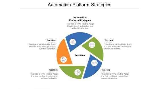 Automation Platform Strategies Ppt PowerPoint Presentation Summary Influencers Cpb