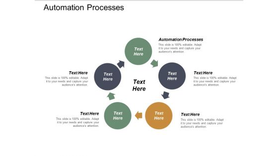 Automation Processes Ppt PowerPoint Presentation Gallery Icons Cpb