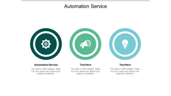 Automation Service Ppt PowerPoint Presentation Show Examples Cpb