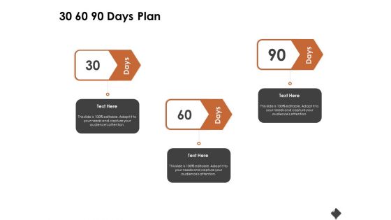 Automation Techniques And Solutions For Business 30 60 90 Days Plan Ppt Slides Maker PDF