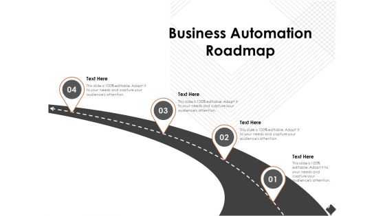 Automation Techniques And Solutions For Business Business Automation Roadmap Ppt Infographics Format PDF Automation Techniques And Solutions For Business Business Automation Roadmap Ppt Infographics Format PDF