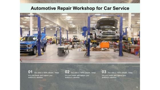 Automobile Repair Sale Service Car Service Ppt PowerPoint Presentation Complete Deck