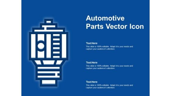 Automotive Parts Vector Icon Ppt PowerPoint Presentation Infographics Model PDF