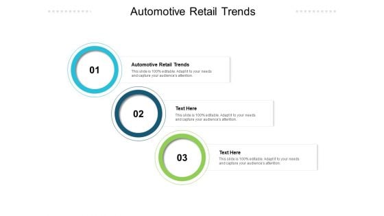 Automotive Retail Trends Ppt PowerPoint Presentation Model Backgrounds Cpb Pdf