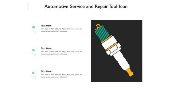 Automotive Service And Repair Tool Icon Ppt PowerPoint Presentation File Show PDF