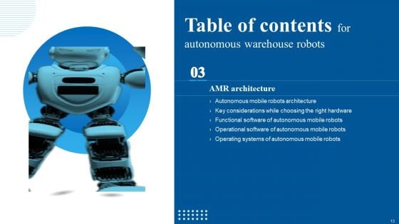 Autonomous Warehouse Robots Ppt PowerPoint Presentation Complete Deck With Slides