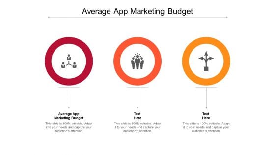 Average App Marketing Budget Ppt PowerPoint Presentation Professional Summary Cpb Pdf