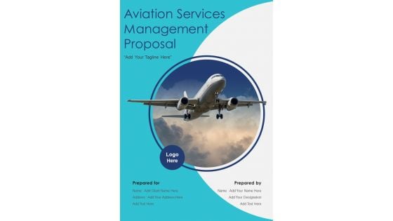 Aviation Services Management Proposal Example Document Report Doc Pdf Ppt