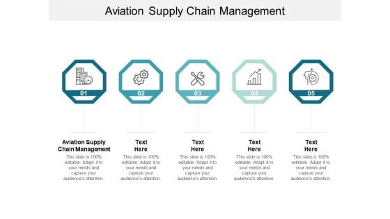 Aviation Supply Chain Management Ppt PowerPoint Presentation Icon Ideas Cpb