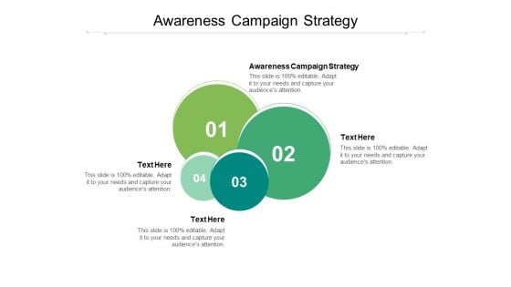 Awareness Campaign Strategy Ppt PowerPoint Presentation Outline Designs Cpb Pdf