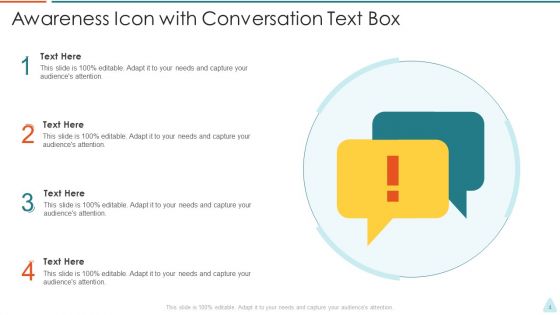 Awareness Icon Ppt PowerPoint Presentation Complete Deck With Slides