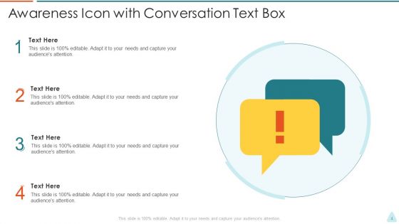 Awareness Icon Ppt PowerPoint Presentation Complete Deck With Slides