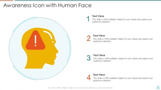 Awareness Icon Ppt PowerPoint Presentation Complete Deck With Slides