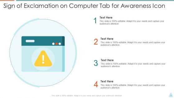 Awareness Icon Ppt PowerPoint Presentation Complete Deck With Slides