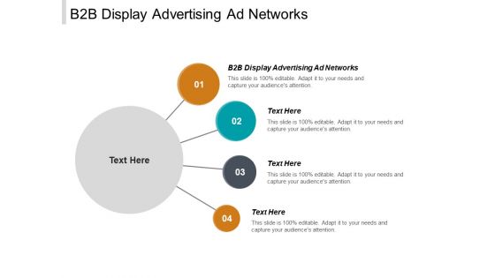 B2B Display Advertising Ad Networks Ppt PowerPoint Presentation Styles Deck Cpb
